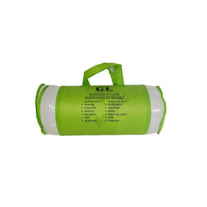 Bamboo Hypoallergenic Memory-Foam Cool Pillow with Washable Cover - Queen